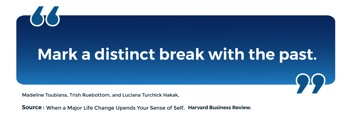 Madeline Toubiana, Trish Ruebottom, and Luciana Turchick Hakak, Source: When a Major Life Change UpendsYour Sense of Self, Harvard Business Review.