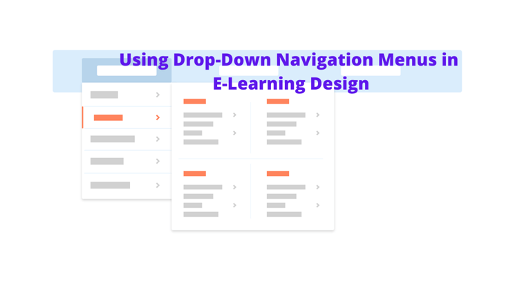 Using Drop-Down Navigation Menus in E-Learning Design-1